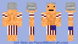 Swimming George Washington Minecraft Skin