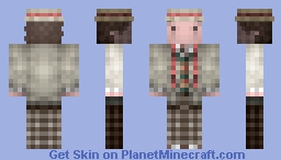 7th / Doctor Who, Sylvester Mccoy, 1987-1989 / 1996 Minecraft Skin