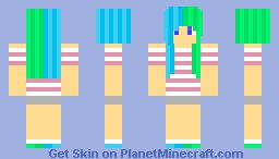 Half and Half Minecraft Skin