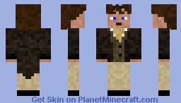 8th Doctor Paul McGann Minecraft Skin