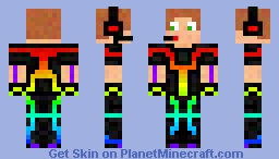 Human Tron V.2 Minecraft Skin