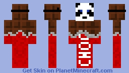 Chocolate Panda Minecraft Skin