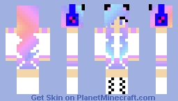 Galaxy Girl Minecraft Skin