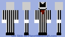 Jack Skellington Minecraft Skin