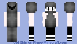 愛す黒崎: Red Eyed Zaza: REQ #1 Minecraft Skin