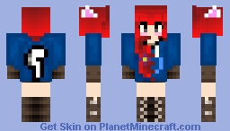 Phonmia Sever Hoodie Minecraft Skin