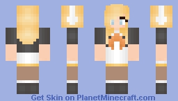 Rin Winter Dress Minecraft Skin