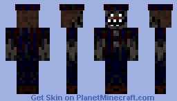 Five Nights at Freddy's 3 Phantom BB Minecraft Skin