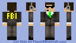 FBI Minecraft Skin