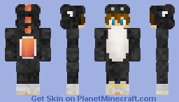 Black Yoshi Boy Minecraft Skin