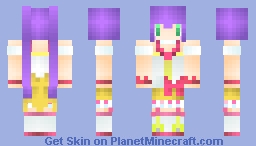 PriPara! - Manaka Lala ( 真中らぁら ) Minecraft Skin