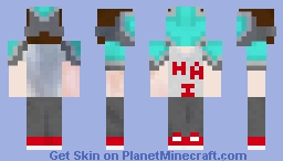 Random Hai guy with a mask thing Minecraft Skin