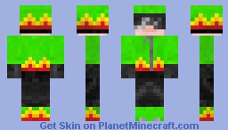 Race Driver(Green) Minecraft Skin