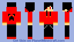 Dark Boy Gamer Minecraft Skin