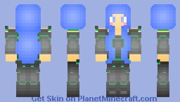 Another OC :P ||~BlueCheetah~|| Minecraft Skin