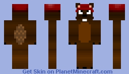 Angry Beaver Minecraft Skin