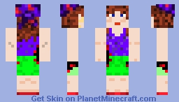 Shark Bit Sally - RQC Minecraft Skin