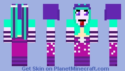 Aria Blaze Minecraft Skin