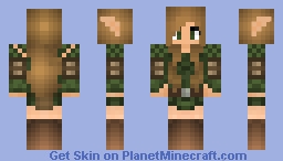 Elven Warrior Minecraft Skin