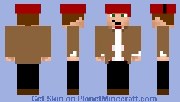 11th Doctor (whith fez) Minecraft Skin