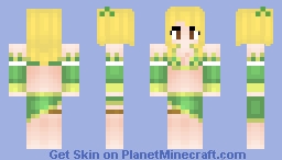 Lucy Heartfilia Aquarius stardress (fairy tail 2014) Minecraft Skin