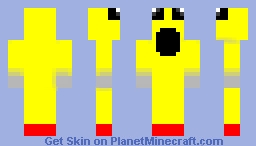 Pacman Thing Minecraft Skin