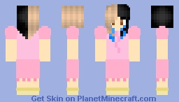 𝓒𝓡𝒀 𝓑𝓐𝓑𝒀~ 𝓐𝒁𝑼𝓡𝓔_ {Cry Baby} Minecraft Skin
