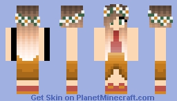 Fall girl Minecraft Skin