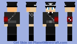 Female SS Officer Minecraft Skin