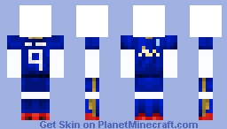 [EPL] Leicester City 15/16 HOME kit Minecraft Skin