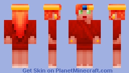 GODESS OF FIRE Minecraft Skin GODESS OF FIRE Minecraft Skin