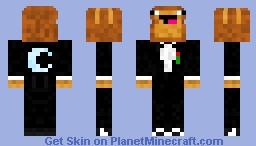 Toast Godfather Minecraft Skin