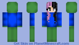 ~ melanie in a pepe onesie ;w; ~ Minecraft Skin