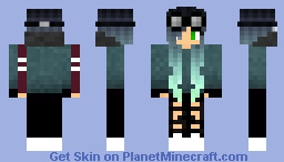 Girl miner Minecraft Skin