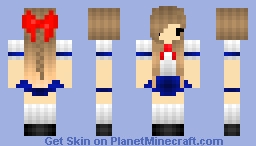 Yandere chibi Minecraft Skin