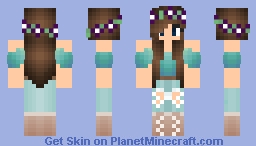 Spring Girl Minecraft Skin