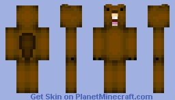 Spifey the Beaver Minecraft Skin