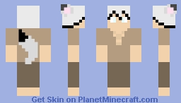 Medieval White Haired Wolf Guy Minecraft Skin