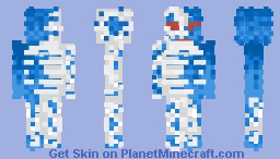 Frost Monster Minecraft Skin