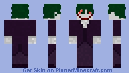 The Joker Minecraft Skin