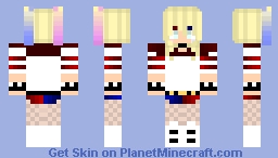 Arlequina (Harley Quinn) ♣♥ Minecraft Skin