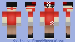 TMM Red Minecraft Skin