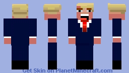 Donald Trump Minecraft Skin