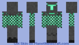 Ghostly Warrior Minecraft Skin