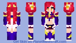 star guardian!~Jinx ^-^(LoL serie) Minecraft Skin