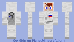 Cosmonaut skin Minecraft Skin