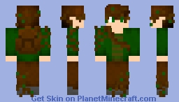 Wild Elven Man Minecraft Skin