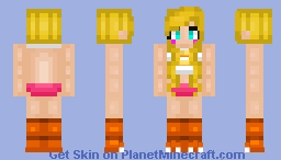 Toy Chica Girl Minecraft Skin