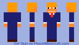 Donald John Trump (President) Minecraft Skin