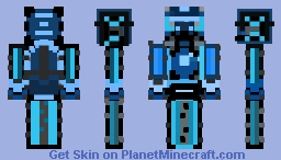 High Tech Robo Suit Minecraft Skin